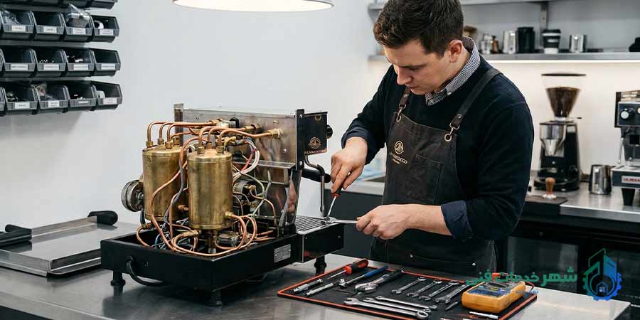 Espresso machine repair 1